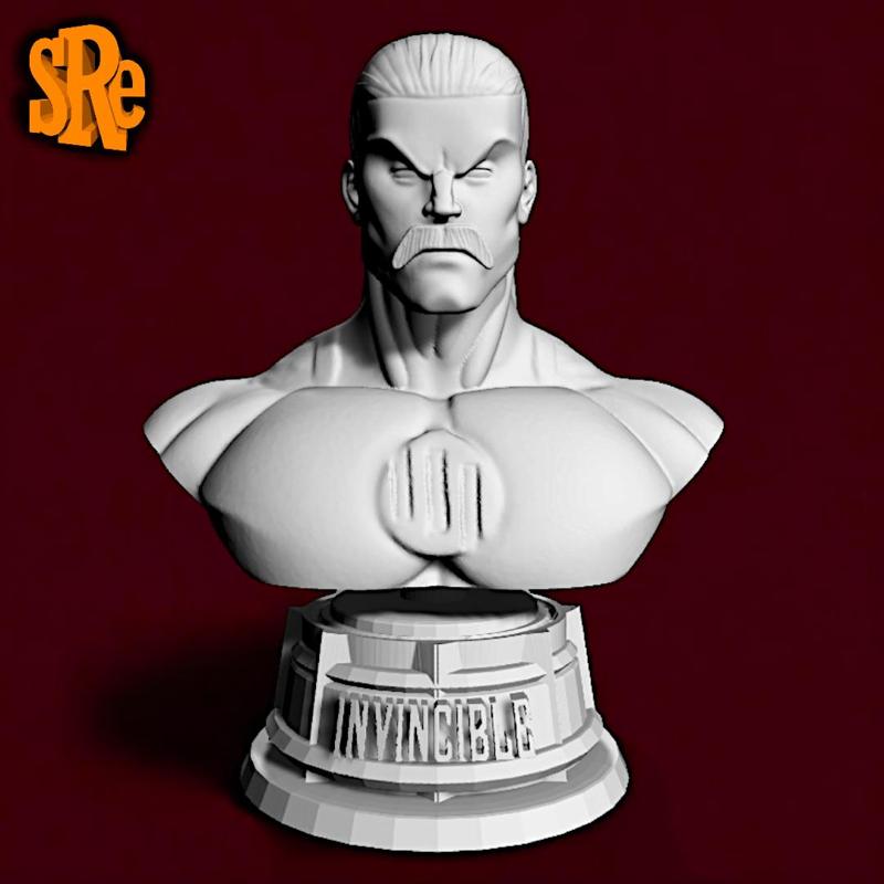 Thragg Bust - Invincible