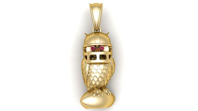 3D Rendered Pendant – CAD Jewelry Model