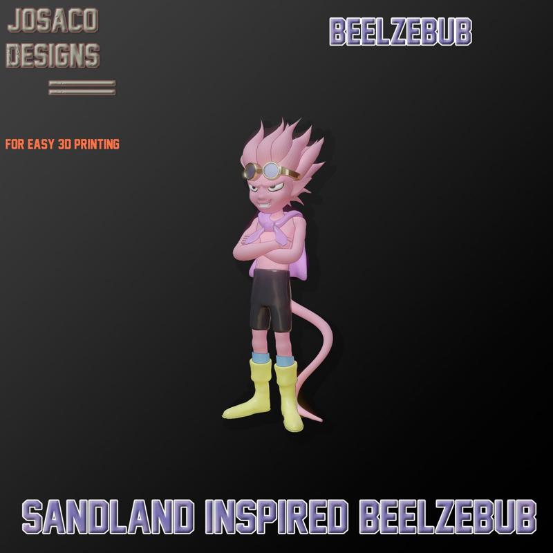 Beelzebub - Inspired 3D Figure from manga