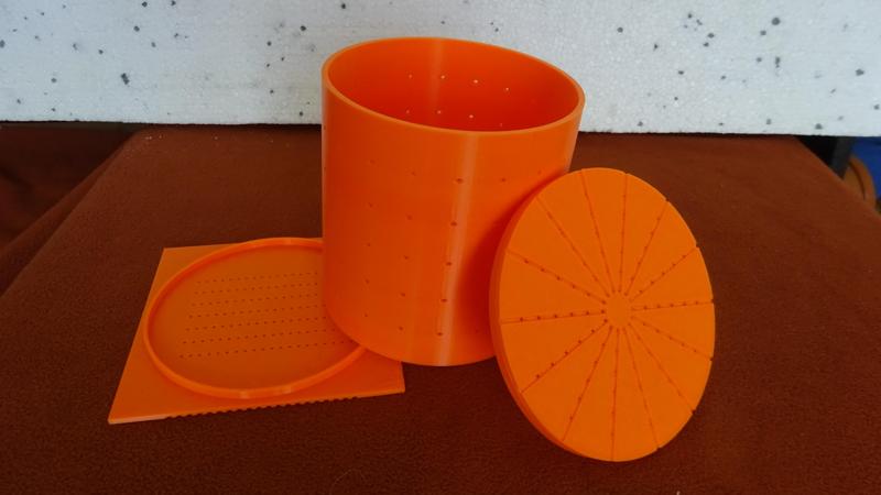 Cheese mold 126mm (open ended)