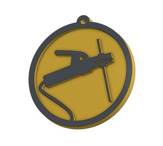 STICK WELDING KEYCHAIN SMAW CLAMP