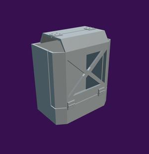 RC CAR JERRY CAN FUEL HOLDER 3D PRINT STL
