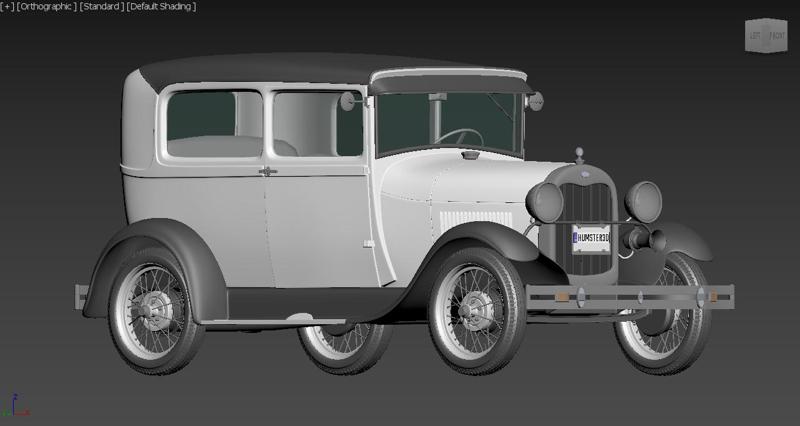 Ford Model-A Tudor 1929