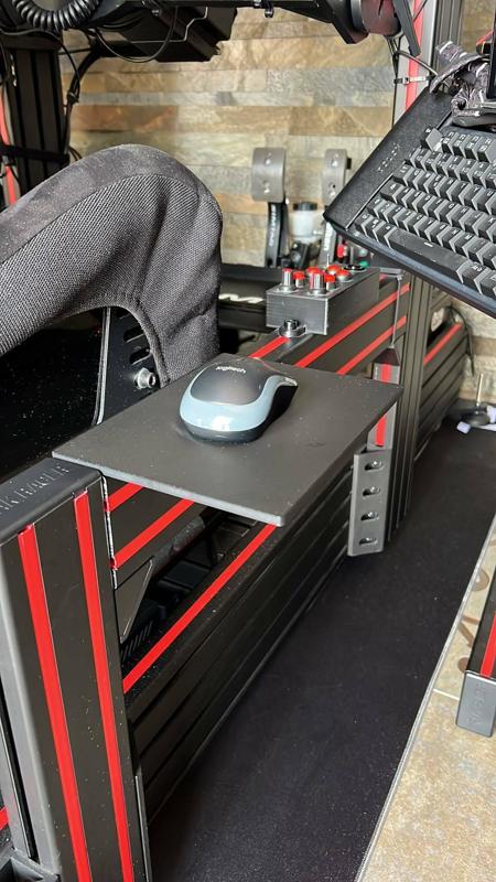 Porta Mouse Sim Racing Mouse Holder Profile 40mm
