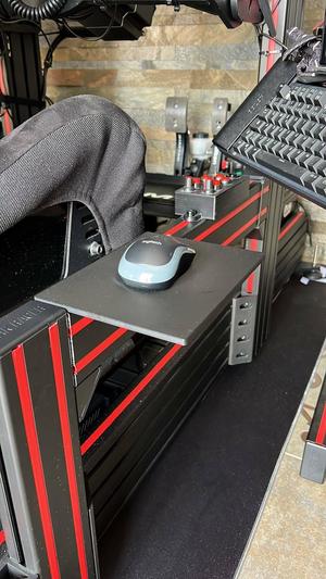 Porta Mouse Sim Racing Mouse Holder Profile 40mm