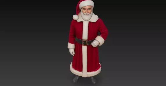 Santa Claus  Model  Christmas Decoration