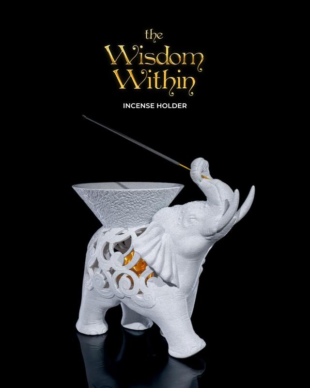 The Wisdom Within Incense Holder