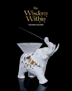 The Wisdom Within Incense Holder