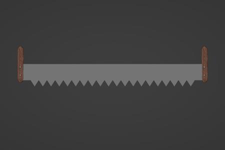 Long Saw { Micro Tool Set } (28mm Scale)