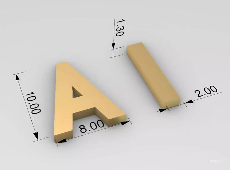 plain alphabet letters