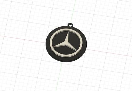 MERCEDES BENZ KEY RING