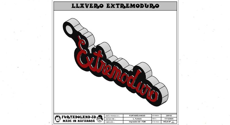 KEYCHAIN MUSIC GROUP EXTREMODURO