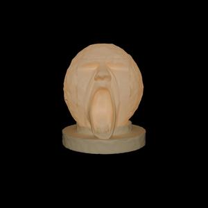 Lamp Sculpture "The Lunar Cry" - 3D Printed Art