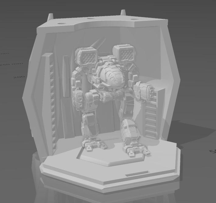 MWDA Mech Drop Pod Mechscale