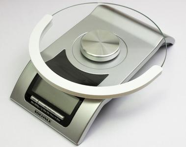 space-saving mount for kitchen balance - Soehnle scale