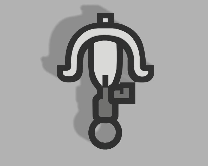 Bowgun Keychain || Crossbow (Monster Hunter)