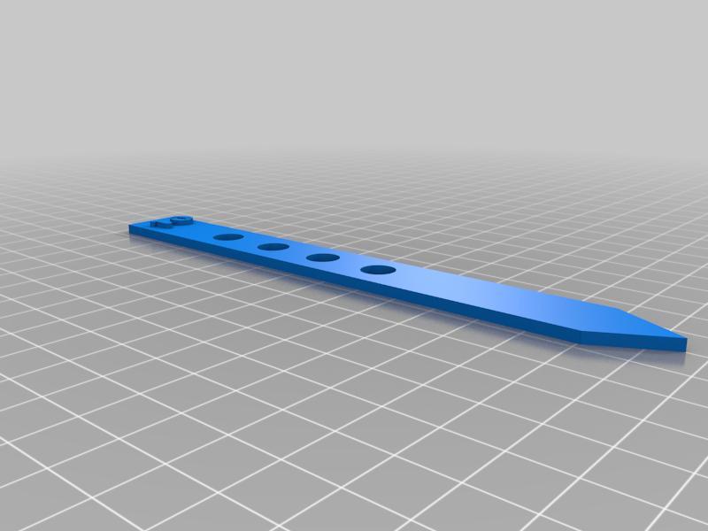 Posts, signs from 1 to 20 and name tags