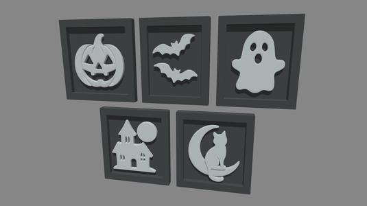 Halloween Frames // Design 01