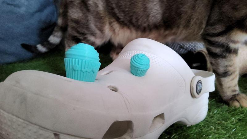 Cupcake Kawaii Crocs charm