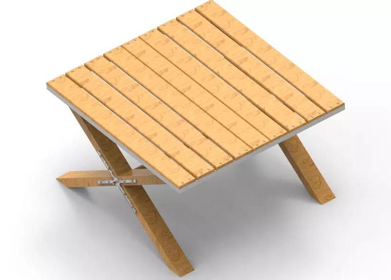 x desk wooden folding table