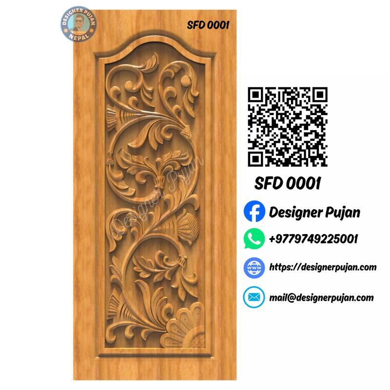 SFD 0001  3D Door Relief File