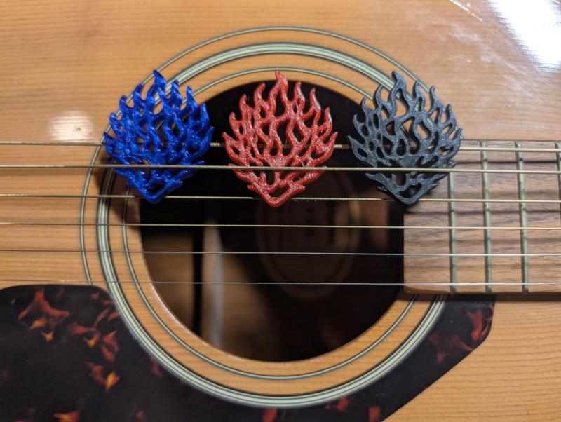 Flame Guitar Pick – Ignite Your Sound