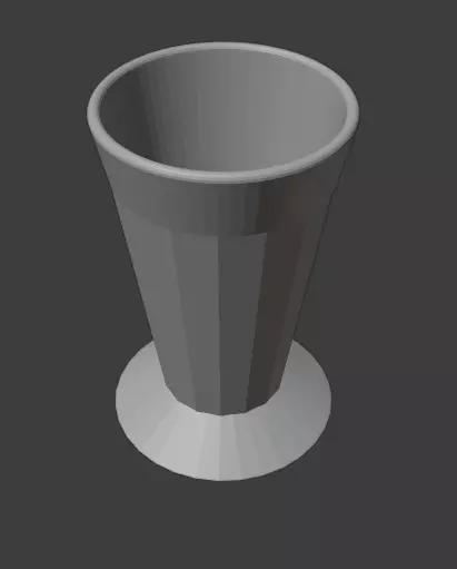 Glass cup