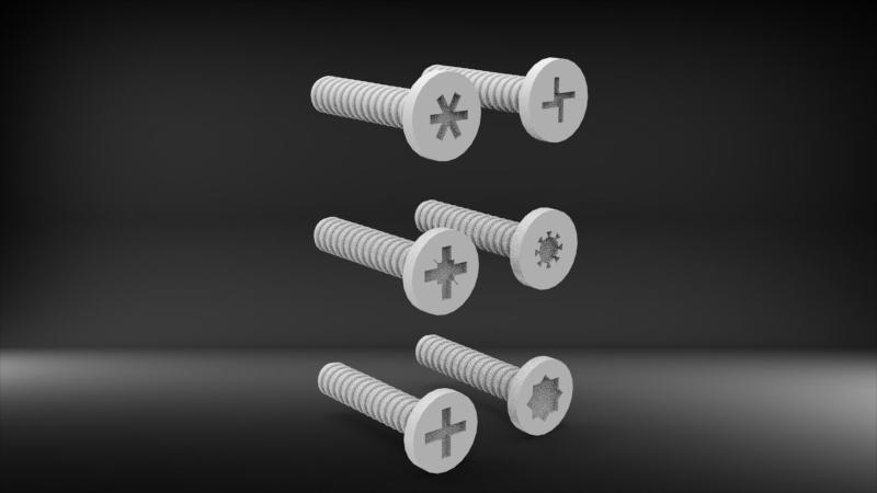 Type head of Screw 3