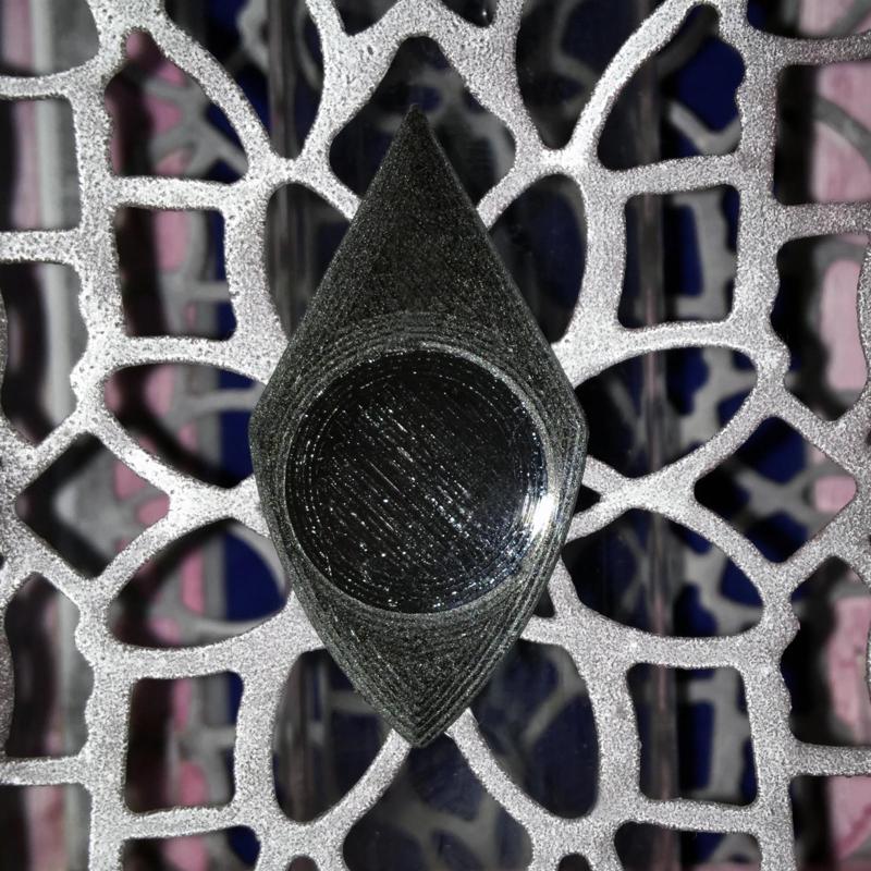 KVAR Pua Nido Carbon Fiber and Black TPU (Nest Pick Guitar)