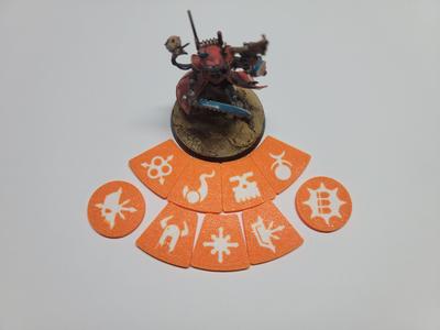 KT24 Legionary Tokens (deboss and multicolor)