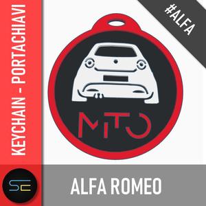 Alfa romeo Mito Back keychain