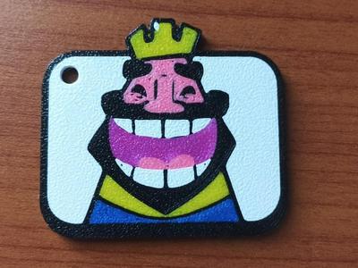 Clash Royale Emote  Keychain HEHEAH