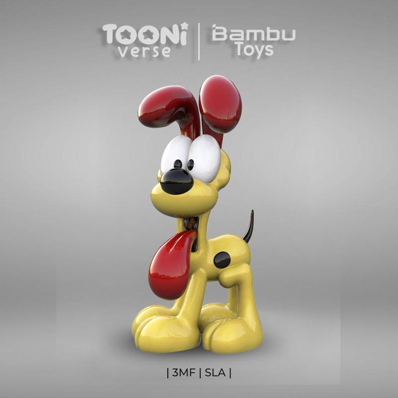 🐾💛 Odie - Classic Version - Multicolor 3MF 💛👅