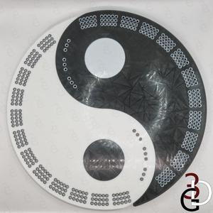 Yin Yang Cribbage Board