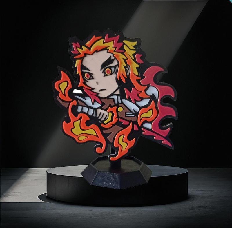 Kyojuro Rengoku Bust - 2d Figure