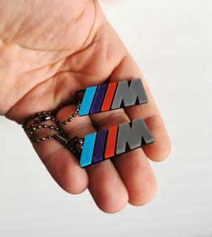 BMW M power keychain