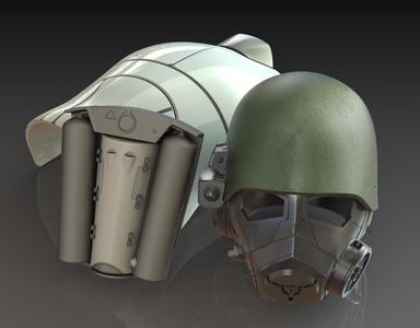 Fallout New Vegas - Elite Ranger Helmet and Armour
