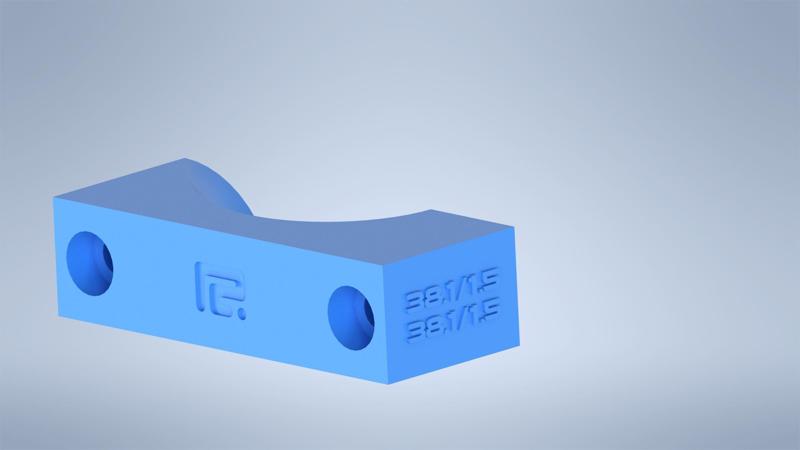 2.75 Inch Tear Drop Cut Guide