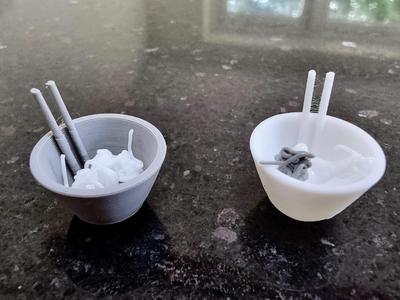 Tiny Bowl of Noodle Poop