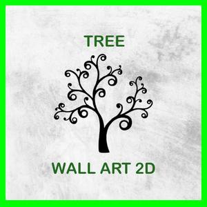 TREE WALL ART 2D