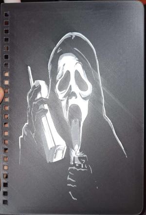 ghost fan art book cover