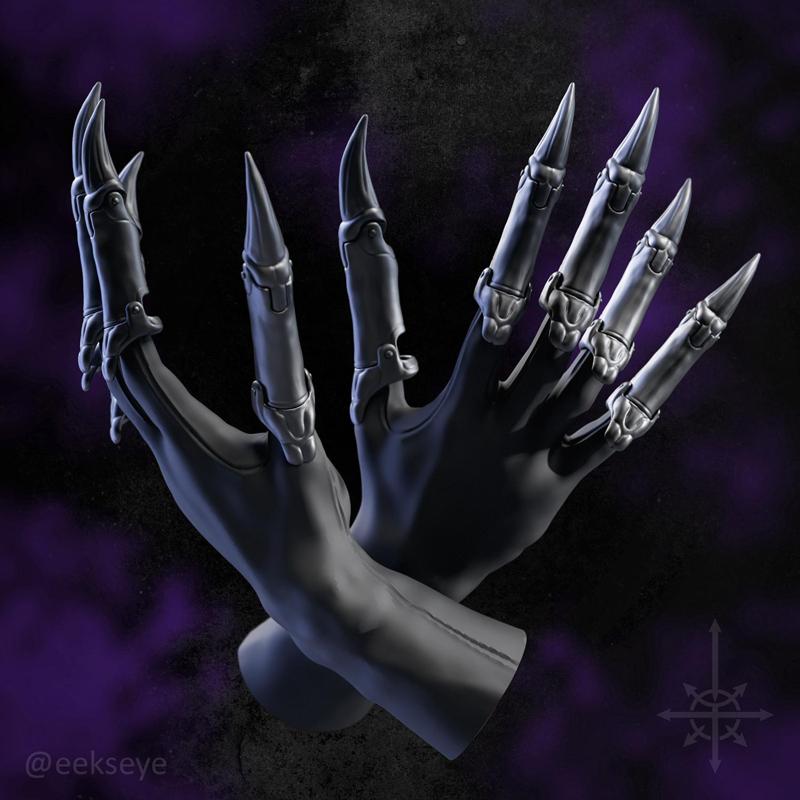 Ghost band Papa Perpetua claw fingers