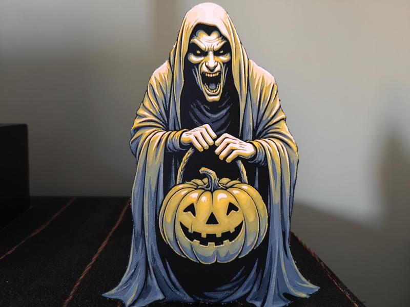 Cloaked Halloween Zombie