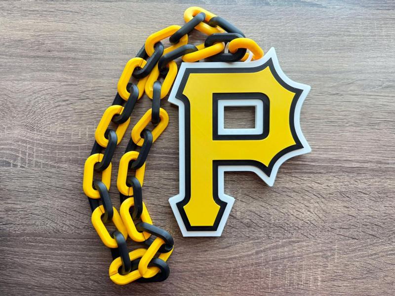 Pittsburgh Pirates Oversized Necklace, Pendant