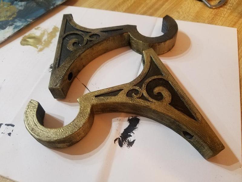 Curtain Rod Brackets