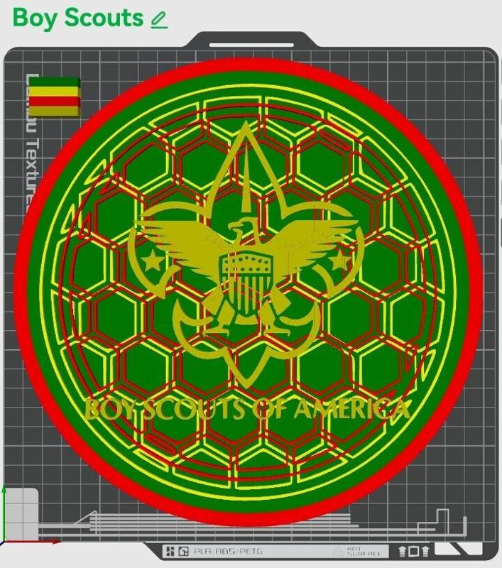 Boy Scouts of America Plaque