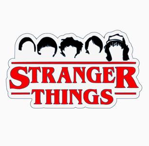 STRANGER THINGS V5 Logo Display by MANIACMANCAVE3D