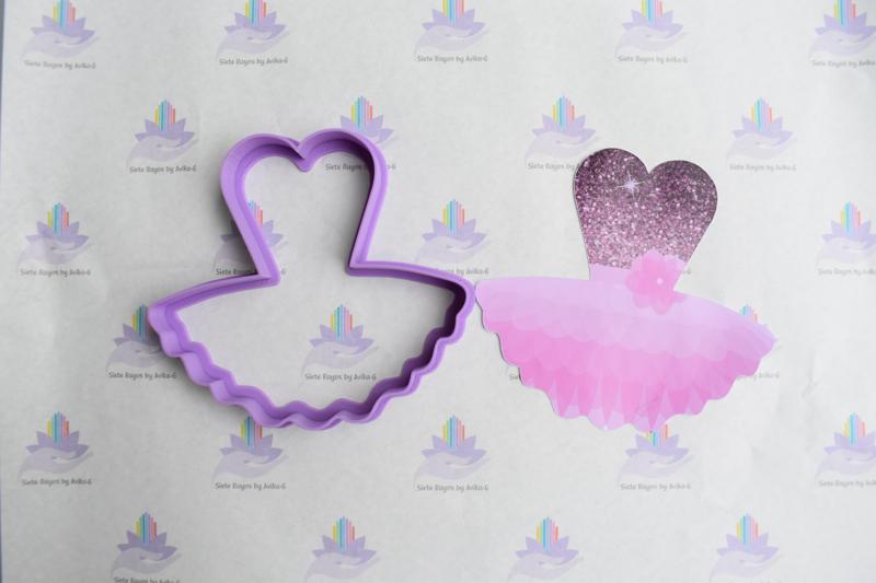 Ballet Dress Tutu Cookie Cutter