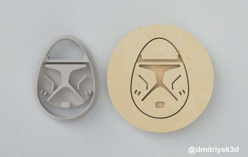 Forms for cookies and gingerbread Star Easter (SET 7)