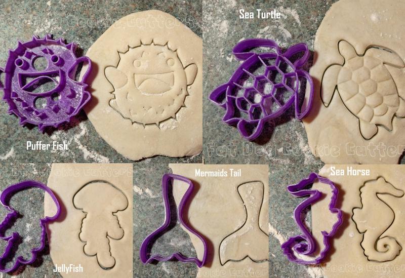 Undersea Cookie Cutter Set